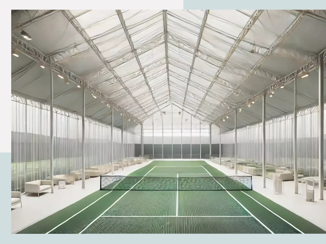 Строительство теннисных кортов в Набережных Челнах