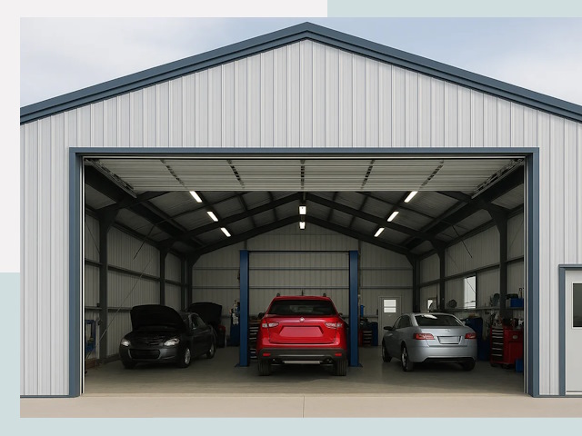 Ангары из сэндвич панелей от 609 руб. в Набережные Челны