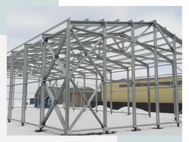 Каркасные ангары в Набережных Челнах