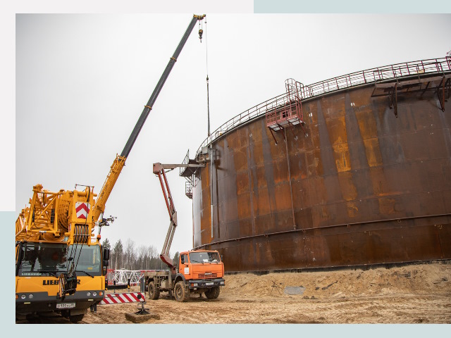 Монтаж резервуаров в Набережных Челнах от 609 руб. за м³