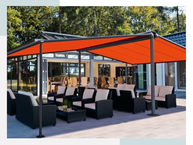 Навесы для кафе и ресторанов в Набережных Челнах