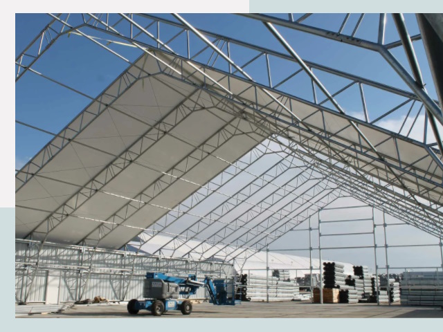 Каркасно-тентовые сооружения от СтальСтрой-Нбр по цене 609 руб.