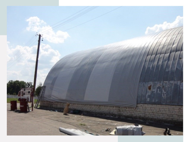 Ремонт ангаров в Набережных Челнах