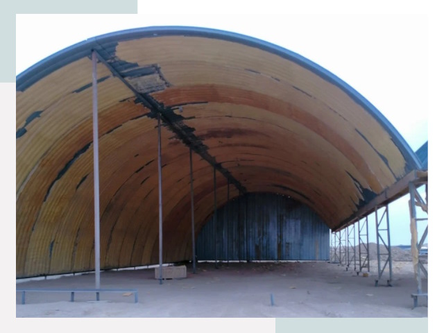 Реконструкция ангаров в Набережных Челнах