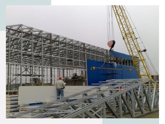 Монтаж ангаров в Набережных Челнах