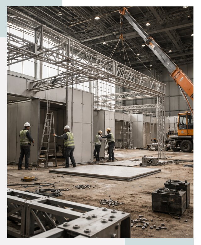 Строительство выставочных павильонов в Набережных Челнах от 35553 р.| СтальСтрой-Нбр