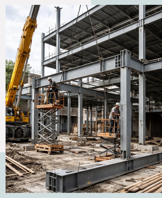 Строительство торгово-офисных зданий под ключ в Набережных Челнах