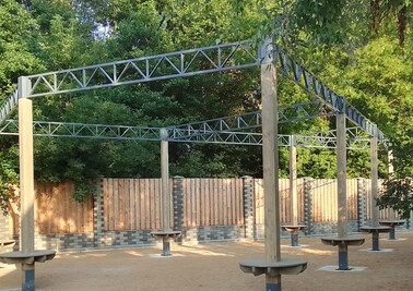 Терраса из металлоконструкций под ключ, проектирование, изготовление и монтаж от СтальСтрой-Нбр